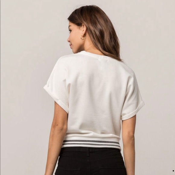 Banded Sweatshirt Top - Picture 2 of 3